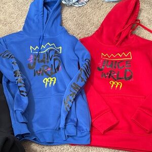 JUICE WORLD Hoodies (sold together) never been worn.
